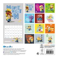 Minions 2017 Mini Square Calendar Extra Image 1 Preview